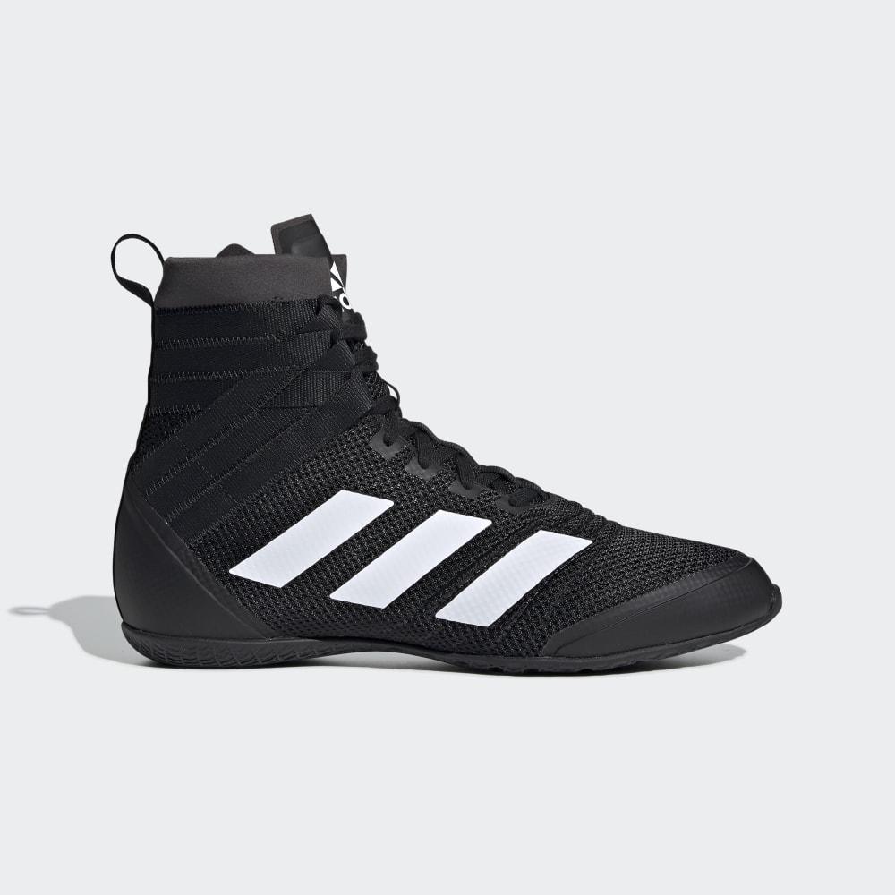 Ghete Box Adidas Speedex 18 Barbati Romania - Negrii/Albi F99914